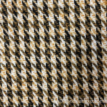 Tweed Fabric Houndstooth Wol Fabric for Suit Coat